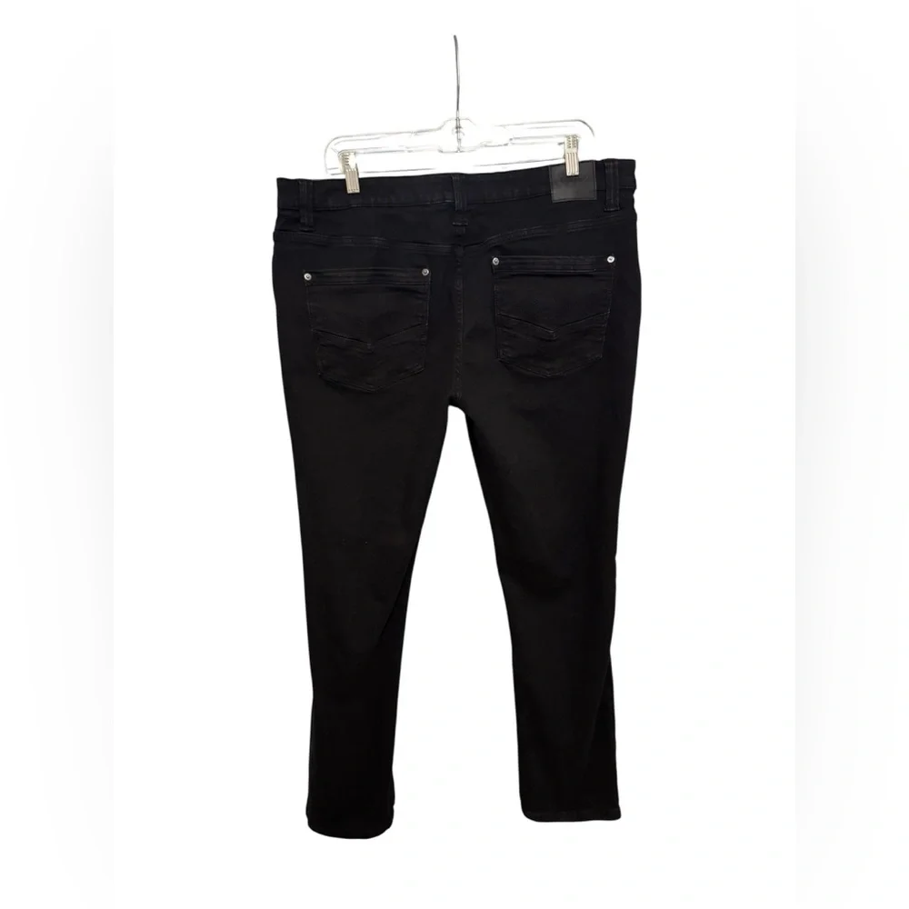 Abstract One- Men's Black Jeans 36Wx32L - Picture 4 of 6